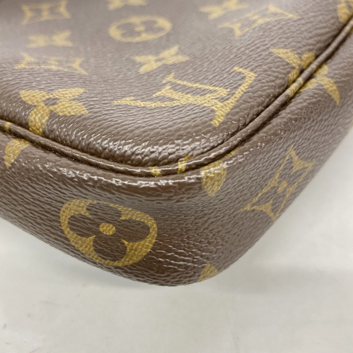 【6fb3036】ルイヴィトン ポーチ モノグラム ポシェットアクセソワール M51980 ブラウン【中古】レディース