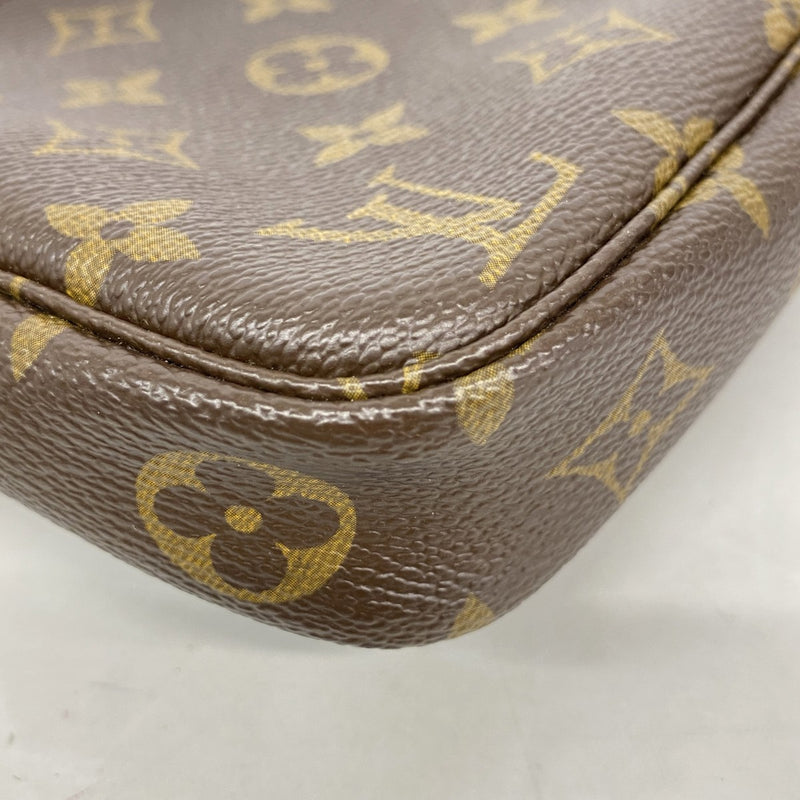 【6fb3036】ルイヴィトン ポーチ モノグラム ポシェットアクセソワール M51980 ブラウン【中古】レディース