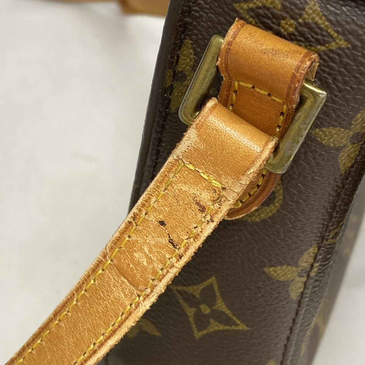 【6fb3054】ルイヴィトン ショルダーバッグ モノグラム サンクルーPM M51244 ブラウン【中古】レディース
