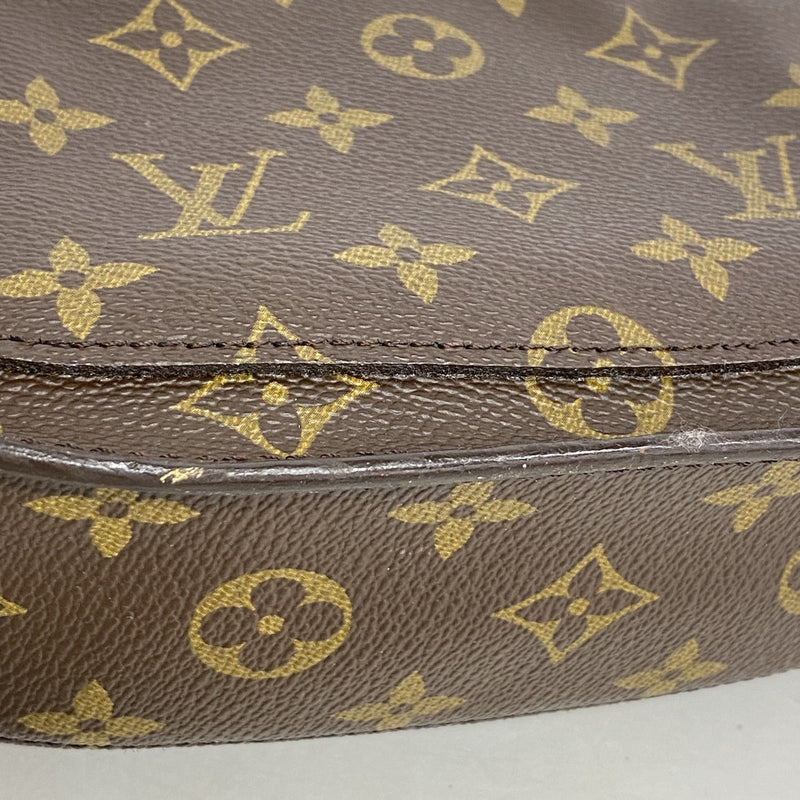 【6fb3054】ルイヴィトン ショルダーバッグ モノグラム サンクルーPM M51244 ブラウン【中古】レディース