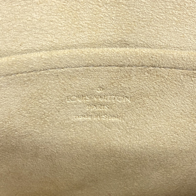 【6fb3056】ルイヴィトン ショルダーバッグ モノグラム ポシェットツインGM M51852 ブラウン【中古】レディース