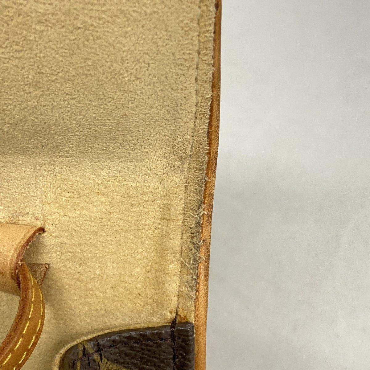 【6fb3056】ルイヴィトン ショルダーバッグ モノグラム ポシェットツインGM M51852 ブラウン【中古】レディース