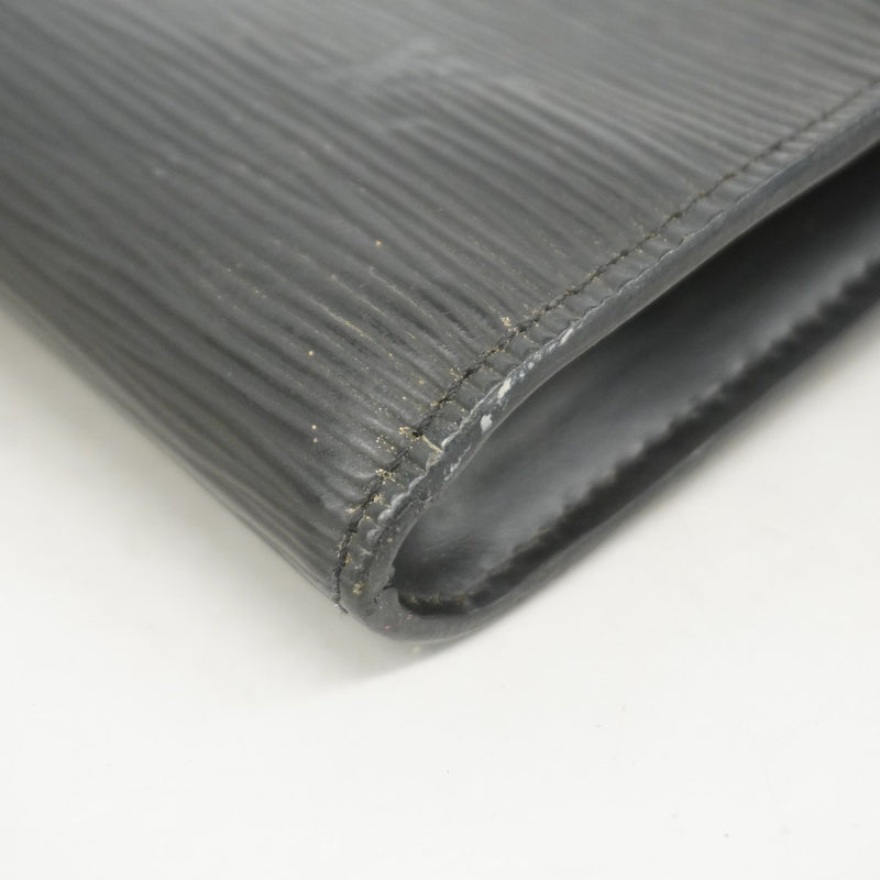 【6fb3065】ルイヴィトン ポーチ エピ ポシェットアクセソワール M52942 ノワール【中古】レディース
