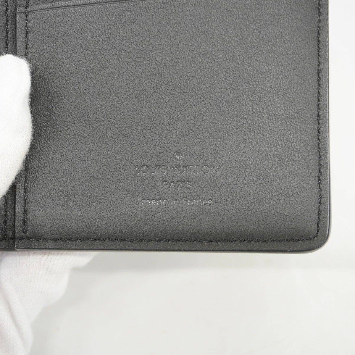 【6fb3083-k】ルイヴィトン 長財布 アエログラム ポルトフォイユ ブラザ NM M69980 ブラック【中古】メンズ