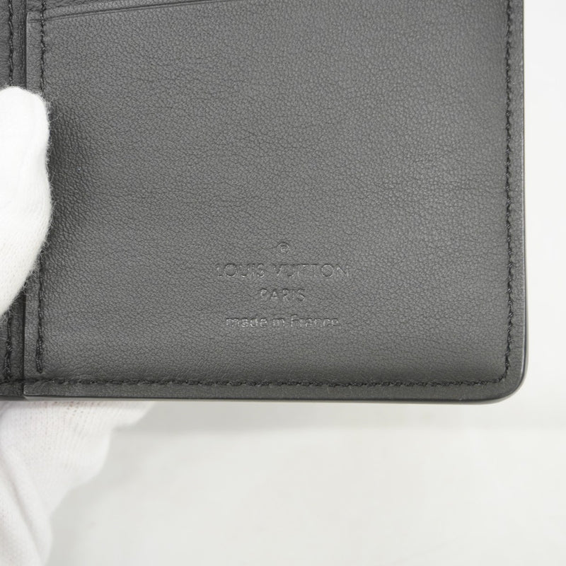 【6fb3083-k】ルイヴィトン 長財布 アエログラム ポルトフォイユ ブラザ NM M69980 ブラック【中古】メンズ
