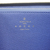 【6fb3084-k】ルイヴィトン 長財布 モノグラム・デニム LVリミックス ジッピーウォレット M82958 ブルー【中古】メンズ レディース ユニセックス