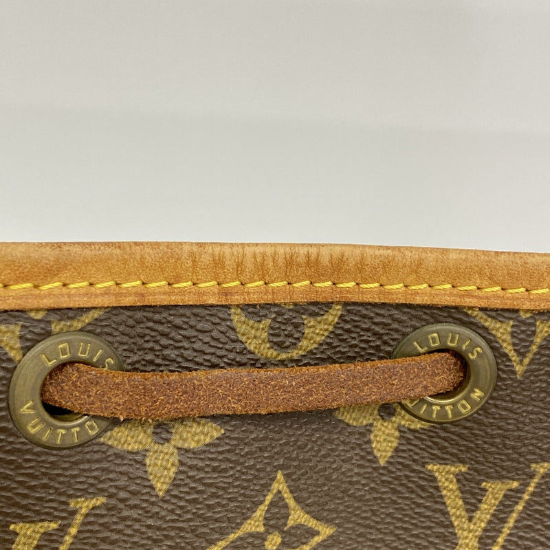 【6fb3095】ルイヴィトン ショルダーバッグ モノグラム ノエ M42224 ブラウン【中古】レディース