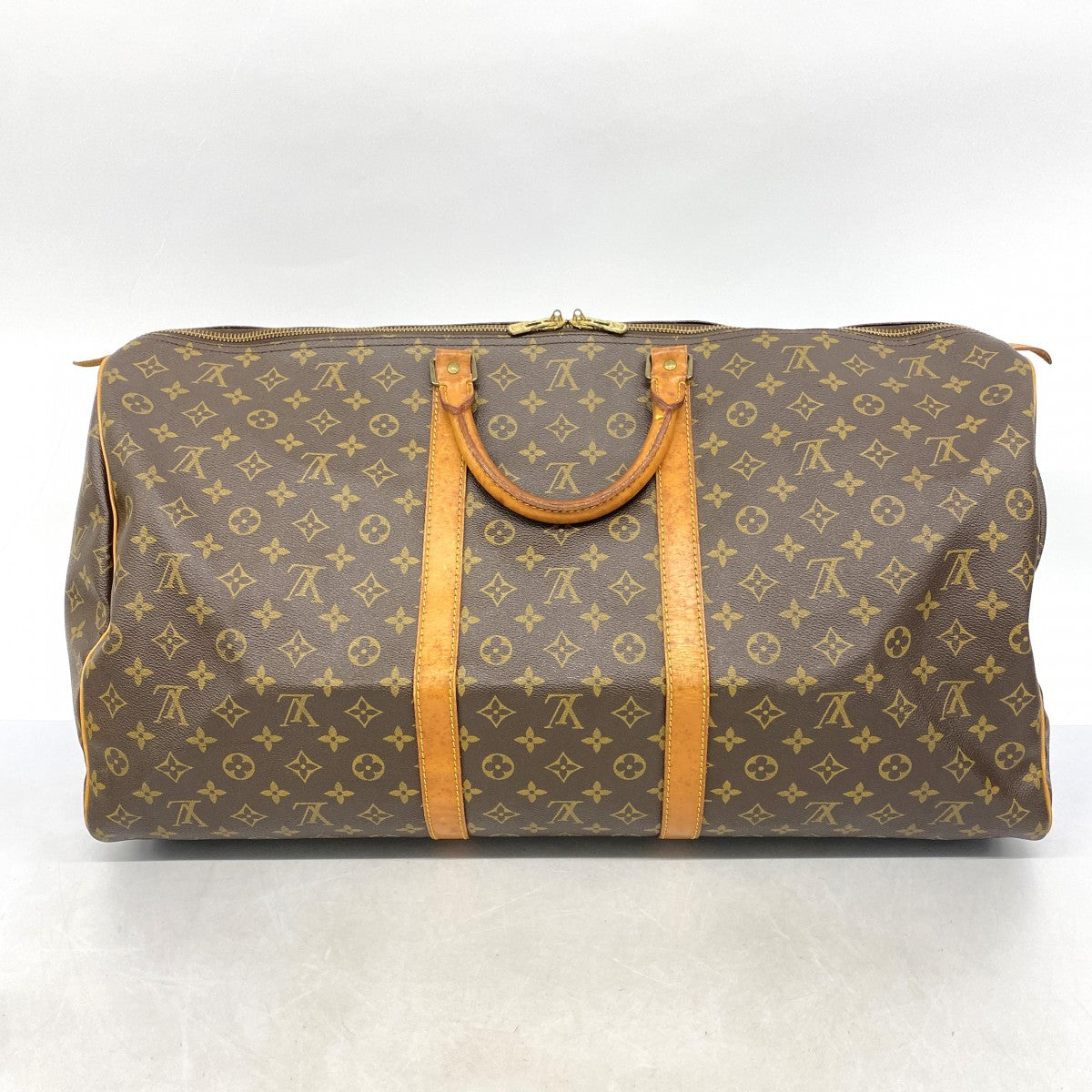 【6fb3096】ルイヴィトン ボストンバッグ モノグラム キーポル60 M41422 ブラウン【中古】メンズ レディース ユニセックス