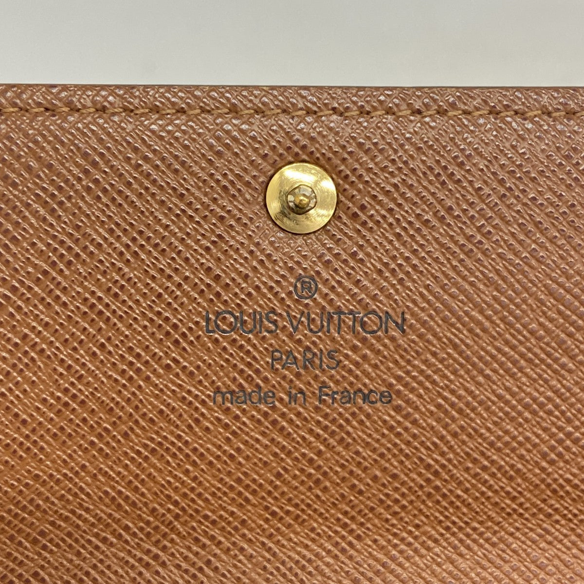 【6fb3123】ルイヴィトン 長財布 モノグラム ポルトモネクレディ M61726 ブラウン【中古】レディース