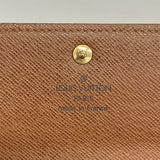 【6fb3123】ルイヴィトン 長財布 モノグラム ポルトモネクレディ M61726 ブラウン【中古】レディース