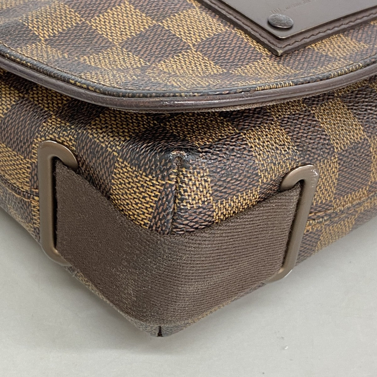 【6fb3148】ルイヴィトン ショルダーバッグ ダミエ ブルックリンPM N51210 エベヌ【中古】メンズ