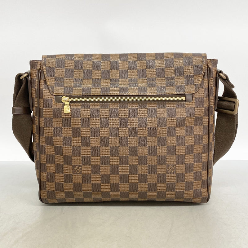 【6fb3166】ルイヴィトン ショルダーバッグ ダミエ ディストリクトMM N41212 エベヌ【中古】レディース