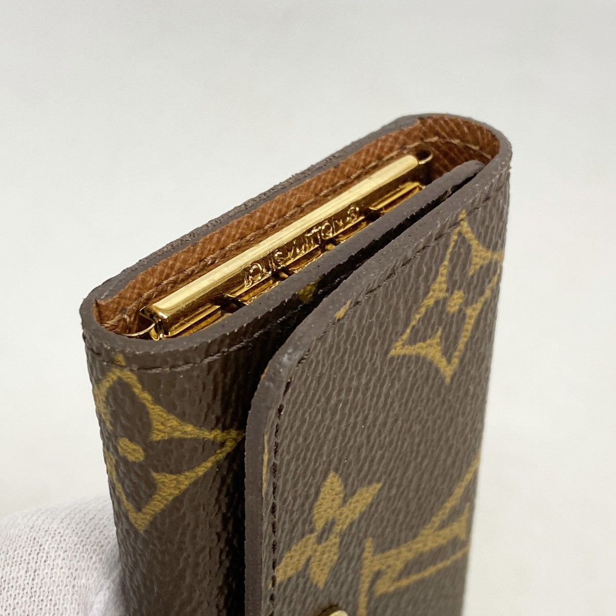 【6fb3170】ルイヴィトン キーケース モノグラム ミュルティクレ4 M62631 ブラウン【中古】メンズ レディース ユニセックス