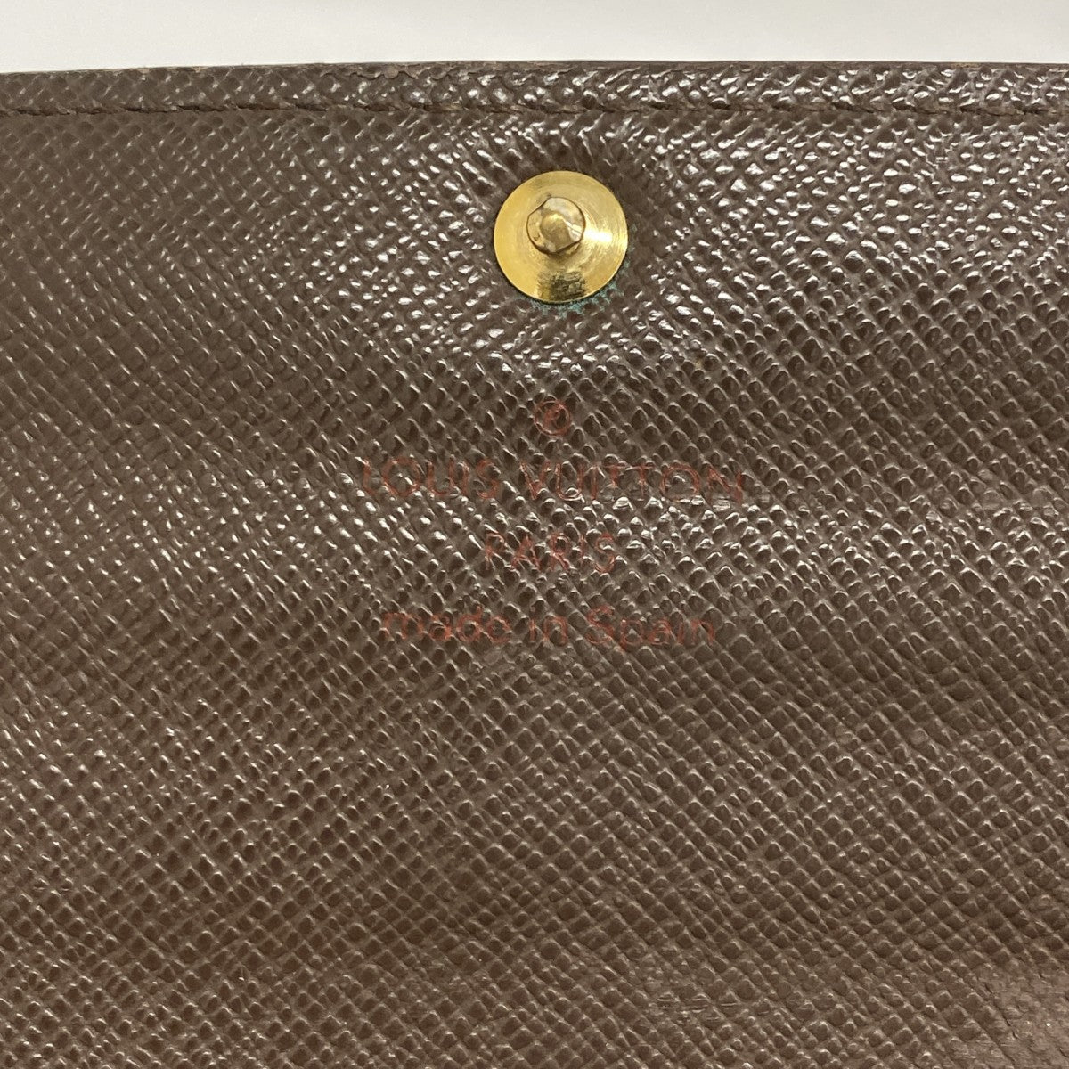 【6fb3173】ルイヴィトン 長財布 ダミエ ポルトフォイユサラ N61734 エベヌ【中古】レディース