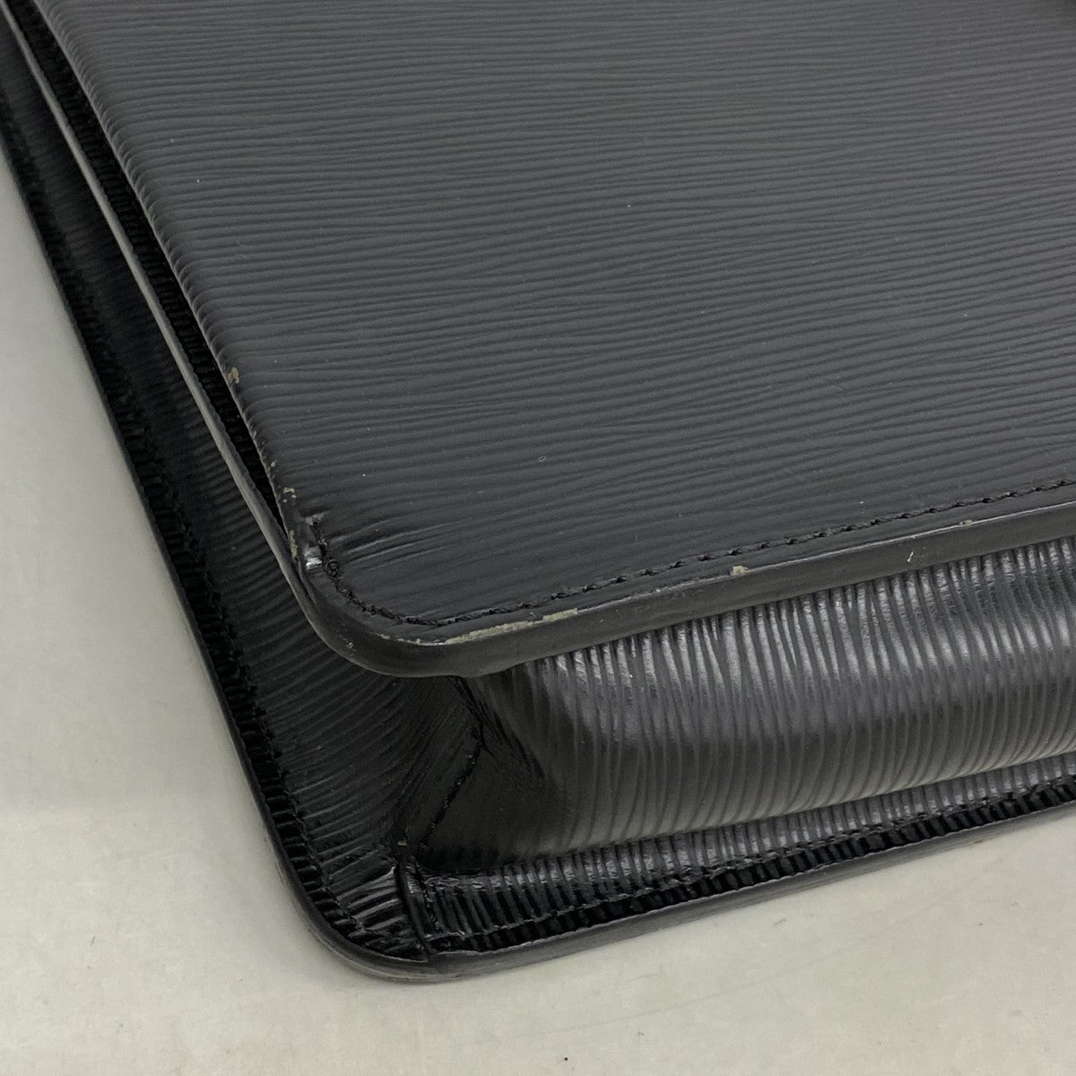 【6fb3178】ルイヴィトン ビジネスバッグ エピ ロブスト1 M54532 ノワール【中古】メンズ