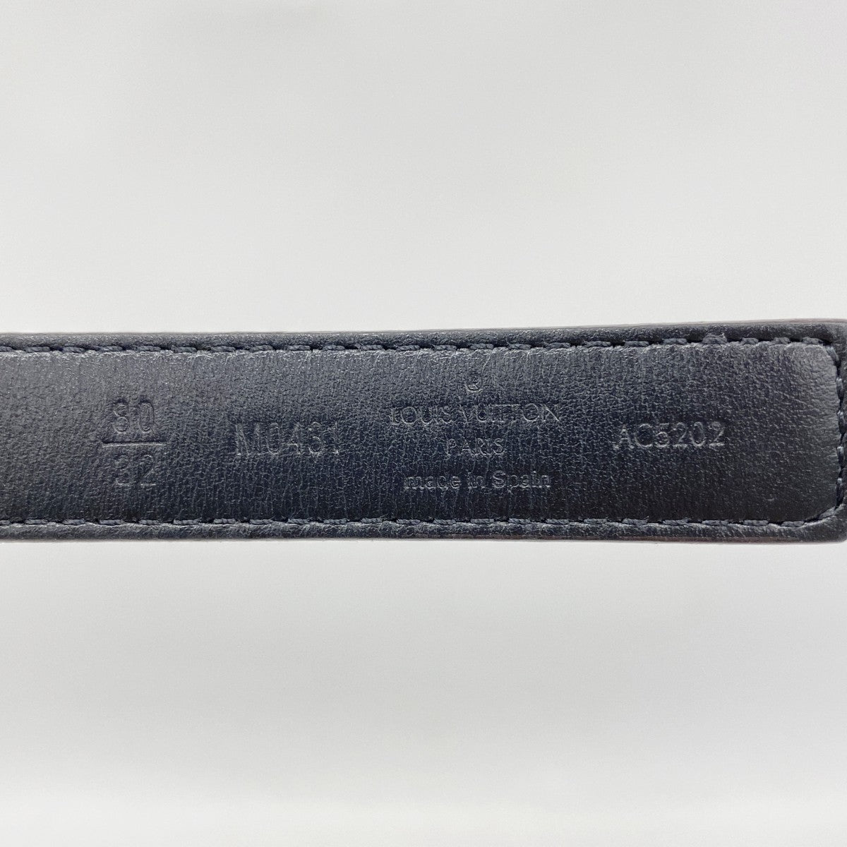 【6fb3187-k】ルイヴィトン ベルト モノグラム LVアイコニック20MMリバーシブル M0431W ブラウン ブラック【中古】レディース
