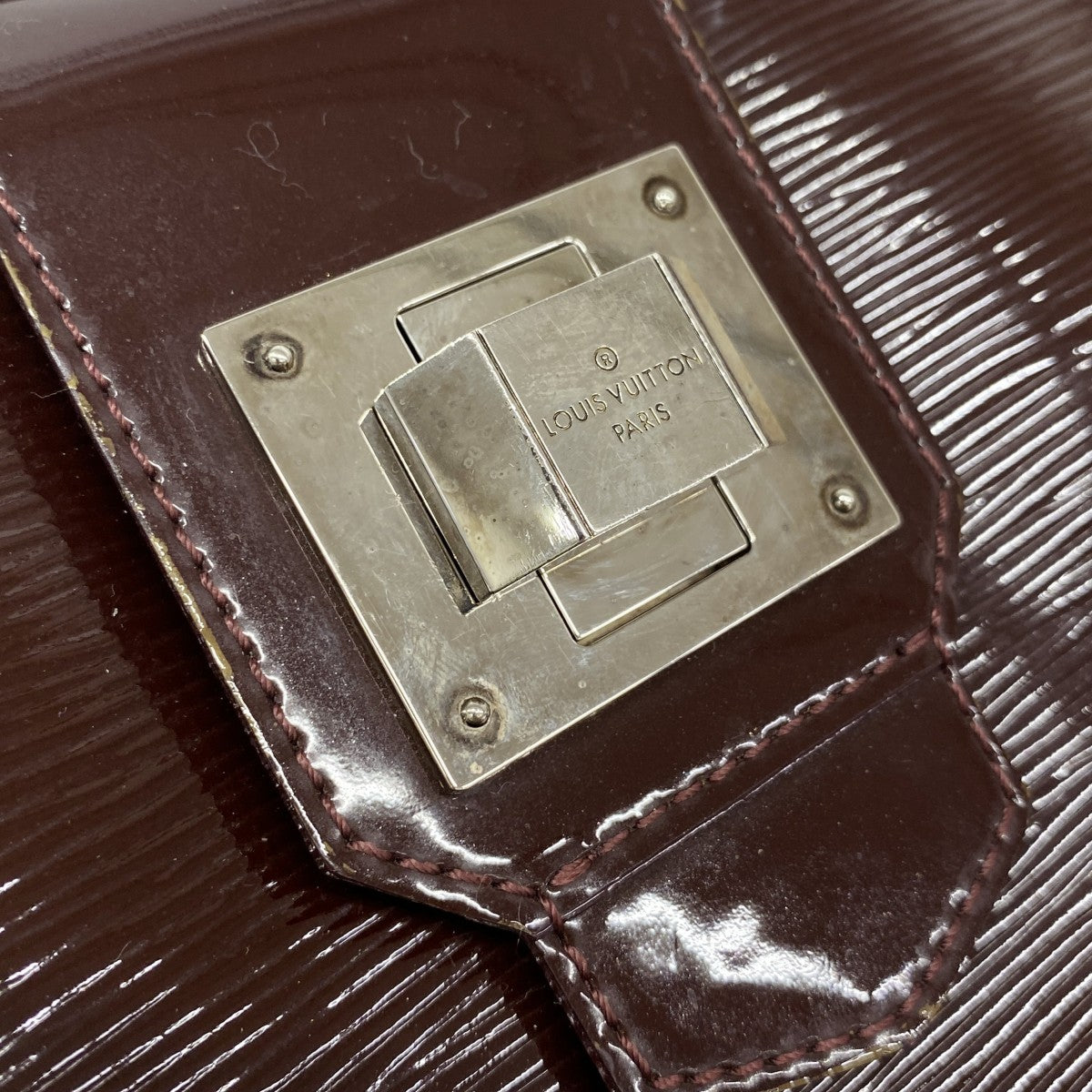 【6fb3195-k】ルイヴィトン ハンドバッグ エピ ミラボーPM M40454 プルンニュエレクトリック【中古】レディース