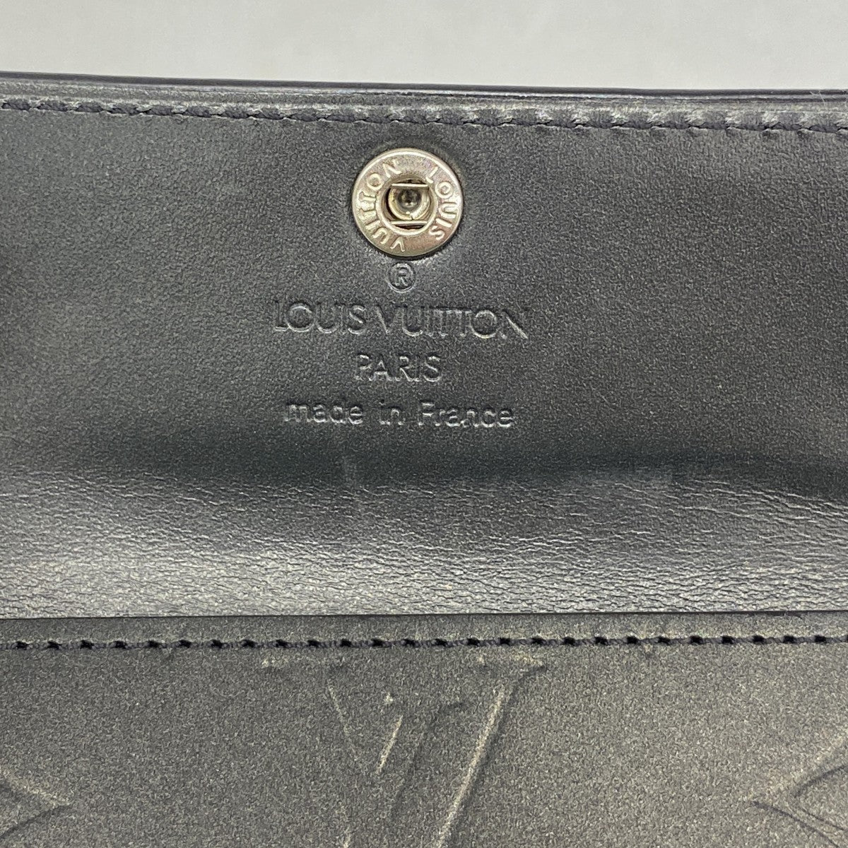 【6fb3197-k】ルイヴィトン コインケース モノグラム・マット ラドロー M65122 ノワール【中古】メンズ レディース ユニセックス