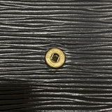 【6fb3202】ルイヴィトン 長財布 エピ ポシェットポルトモネクレディ M63572 ノワール【中古】レディース