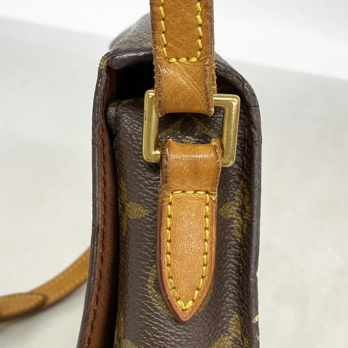 【6fb3206】ルイヴィトン ショルダーバッグ モノグラム ミニサンクルー M51244 ブラウン【中古】レディース