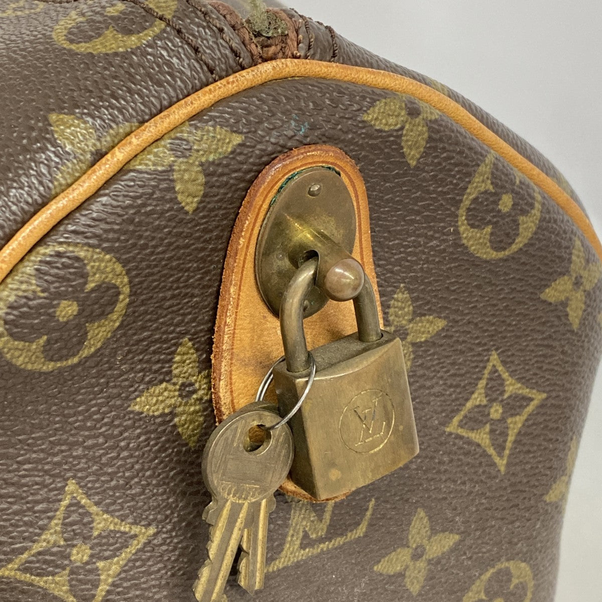 【6fb3207】ルイヴィトン ボストンバッグ モノグラム キーポル50 M41426 ブラウン【中古】メンズ レディース ユニセックス
