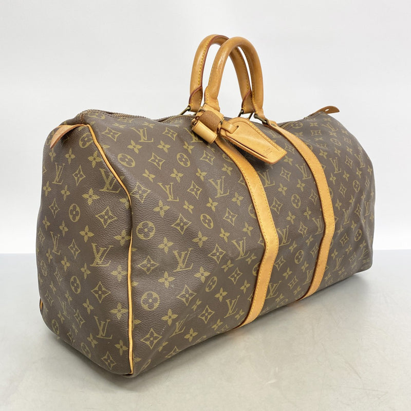 【6fb3207】ルイヴィトン ボストンバッグ モノグラム キーポル50 M41426 ブラウン【中古】メンズ レディース ユニセックス