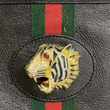 【6fb3209】グッチ トートバッグ ラジャ 537219 レザー ブラック ゴールド金具【中古】レディース