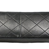 【6fb3212】シャネル ショルダーバッグ ミニマトラッセ チェーンショルダー ラムスキン ブラック ゴールド金具【中古】レディース