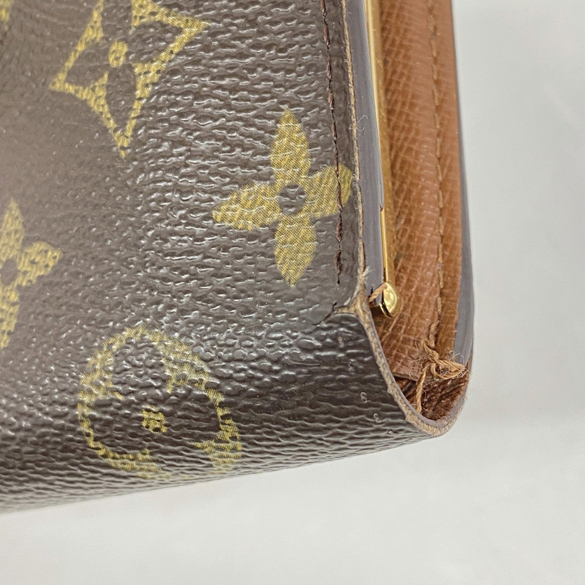 【6fb3215】ルイヴィトン 財布 モノグラム ポルトモネビエヴィエノワ M61663 ブラウン【中古】レディース
