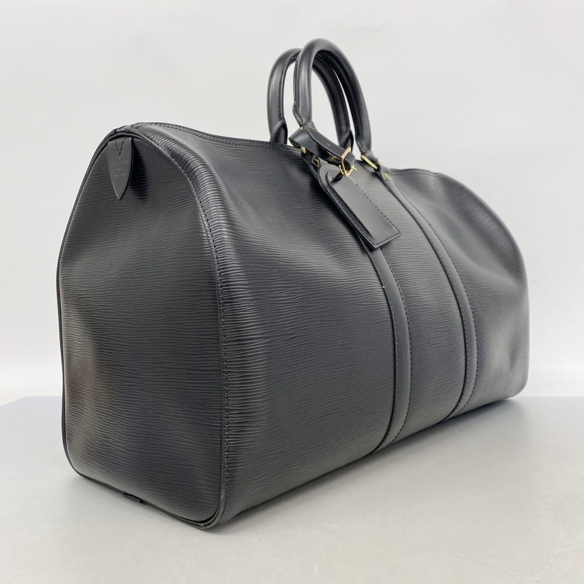 【6fb3219】ルイヴィトン ボストンバッグ エピ キーポル45 M59152 ノワール【中古】メンズ レディース ユニセックス