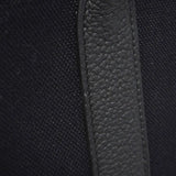 【6fb3223】エルメス トートバッグ ガーデンパーティTPM トワルミリタリー ブラック シルバー金具 B刻印【中古】レディース