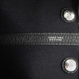 【6fb3223】エルメス トートバッグ ガーデンパーティTPM トワルミリタリー ブラック シルバー金具 B刻印【中古】レディース