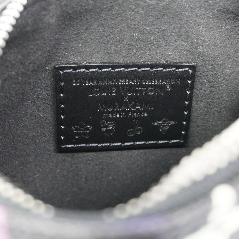 【6fb3224】ルイヴィトン ハンドバッグ モノグラム・マルチカラー LV×TM ナノスピーディ M13406 ブラック 2wayバッグ【中古】レディース