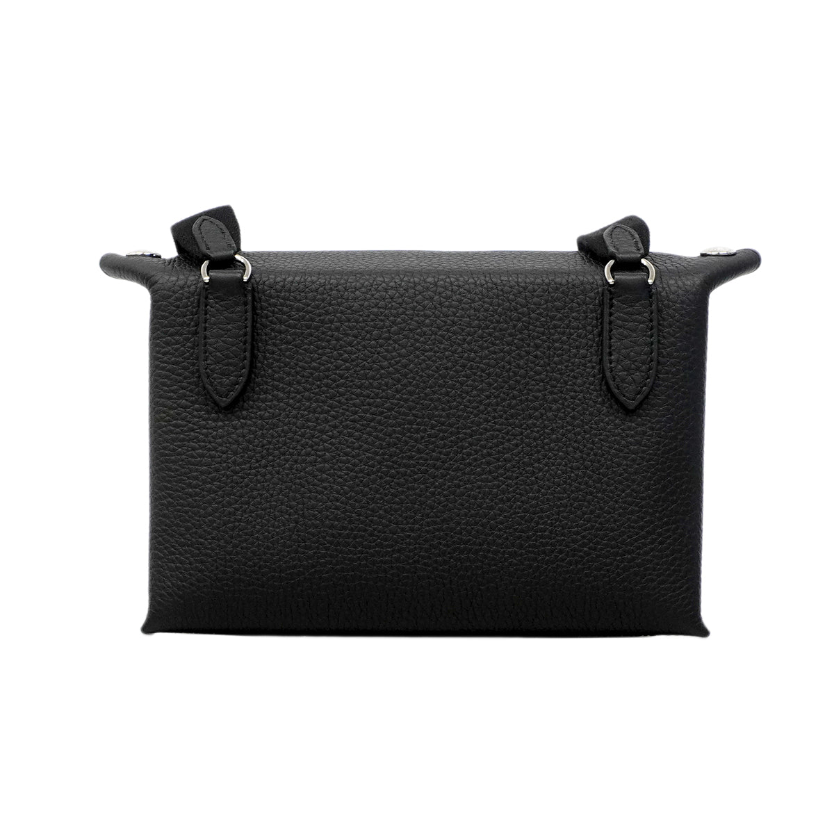 【6fc3240】エルメス ショルダーバッグ ヴィドポッシュ トゴ ブラック シルバー金具 G刻印【中古】レディース