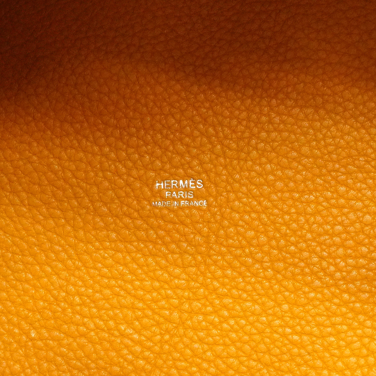 【6fc3242】エルメス ハンドバッグ ピコタンロックMM トリヨンクレマンス ジョーヌドール シルバー金具 □P刻印【中古】レディース