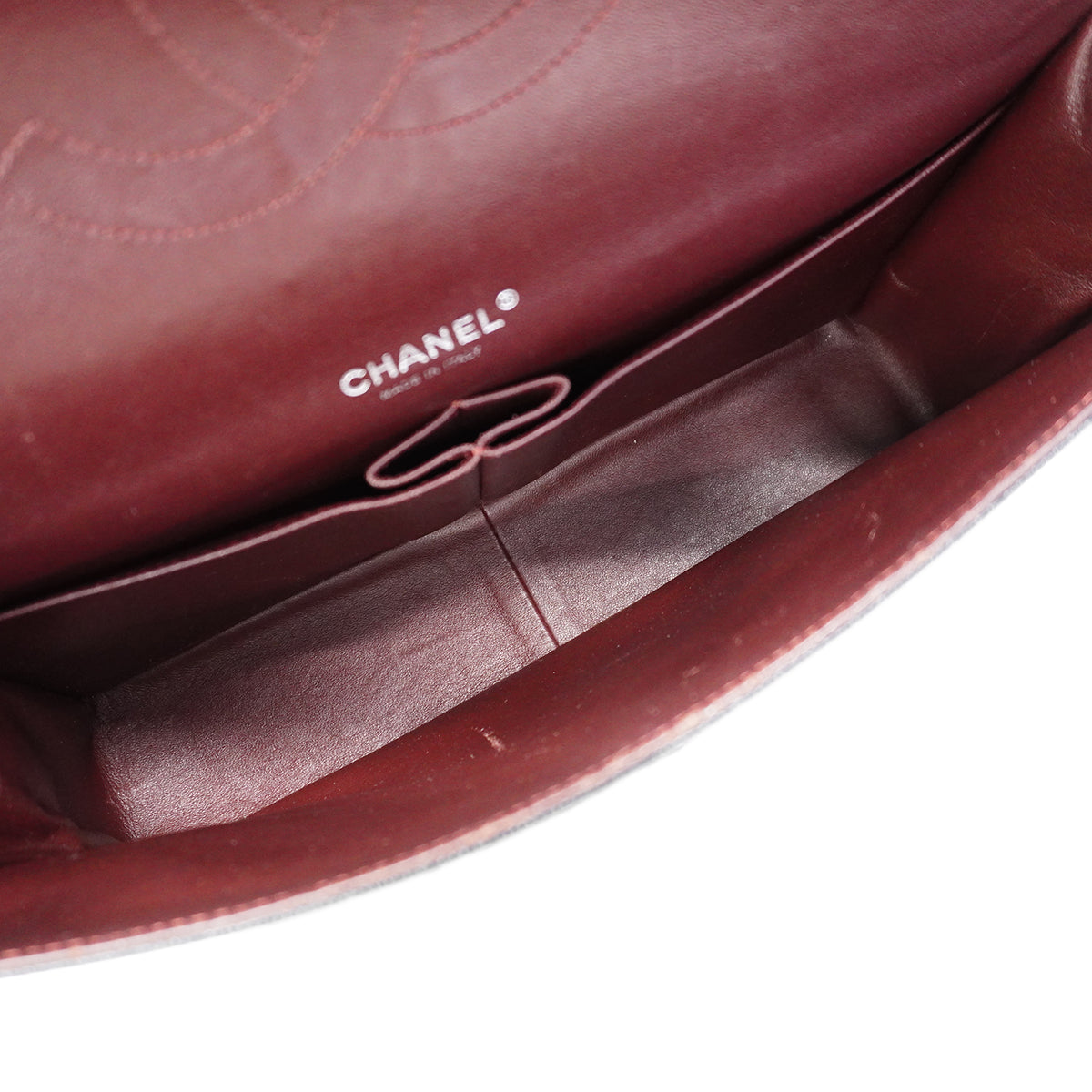 【6fc3246】シャネル ショルダーバッグ デカマトラッセ Wフラップ Wチェーン キャビアスキン ブラック シルバー金具【中古】レディース