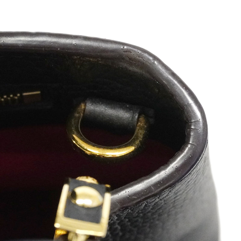 【6fc3251】ルイヴィトン ハンドバッグ トリヨン カプシーヌBB M94755 ノワール 2wayバッグ【中古】レディース
