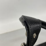 【6fc3255-k】シャネル トートバッグ パリビアリッツ キャンバス ブラック シルバー金具【中古】レディース