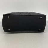 【6fc3255-k】シャネル トートバッグ パリビアリッツ キャンバス ブラック シルバー金具【中古】レディース