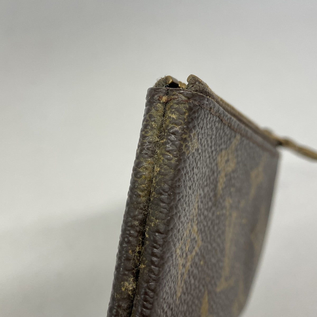 【6fc3258-k】ルイヴィトン コインケース モノグラム ポシェットクレ M62650 ブラウン【中古】メンズ レディース ユニセックス