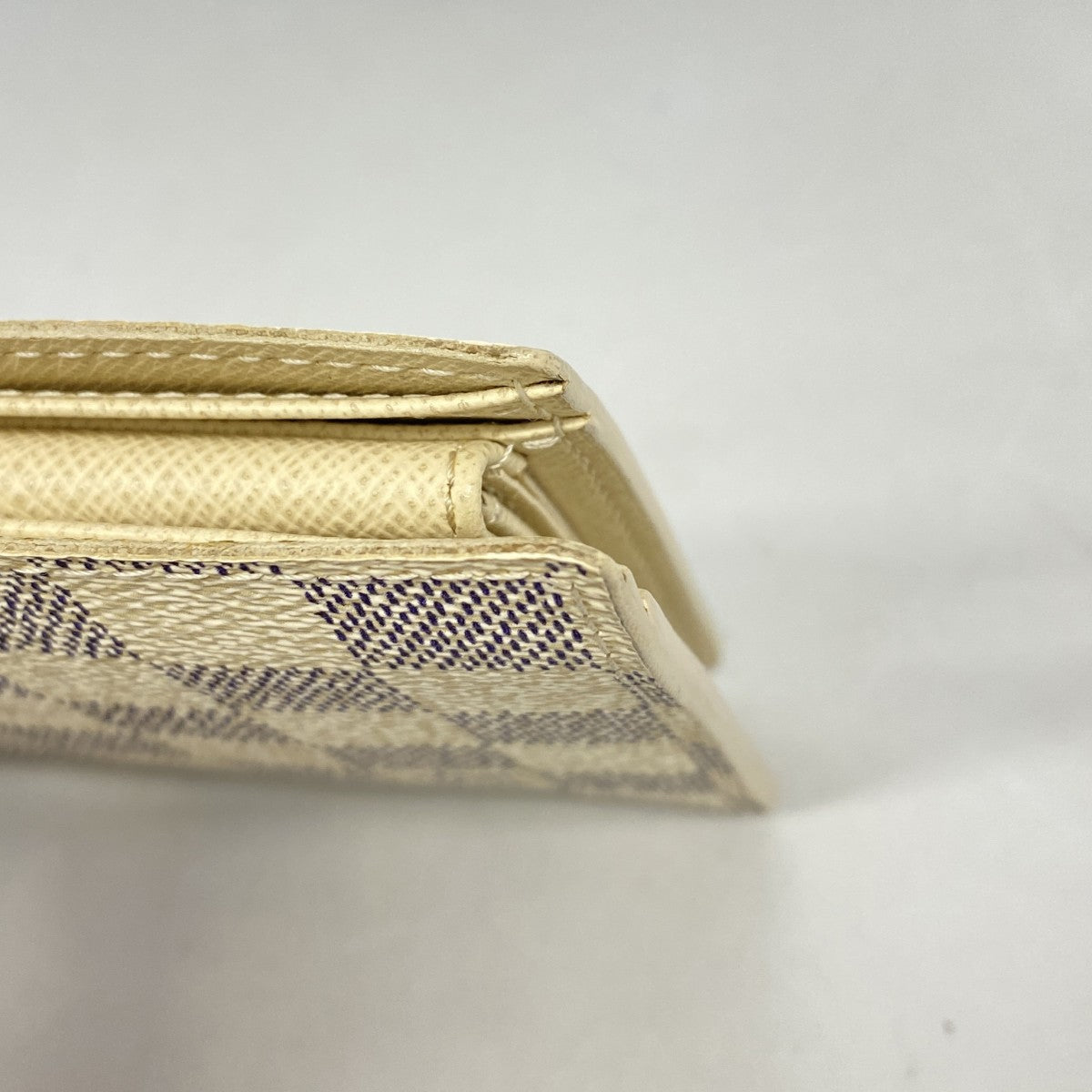 【6fc3260-k】ルイヴィトン 財布 ダミエ・アズール ポルトフォイユマルコ N60018 ホワイト【中古】メンズ