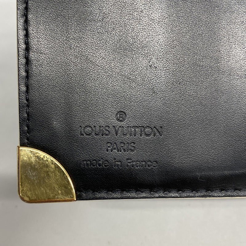 【6fc3262-k】ルイヴィトン 財布 スハリ コンパクトジップ M91828 ノワール【中古】レディース