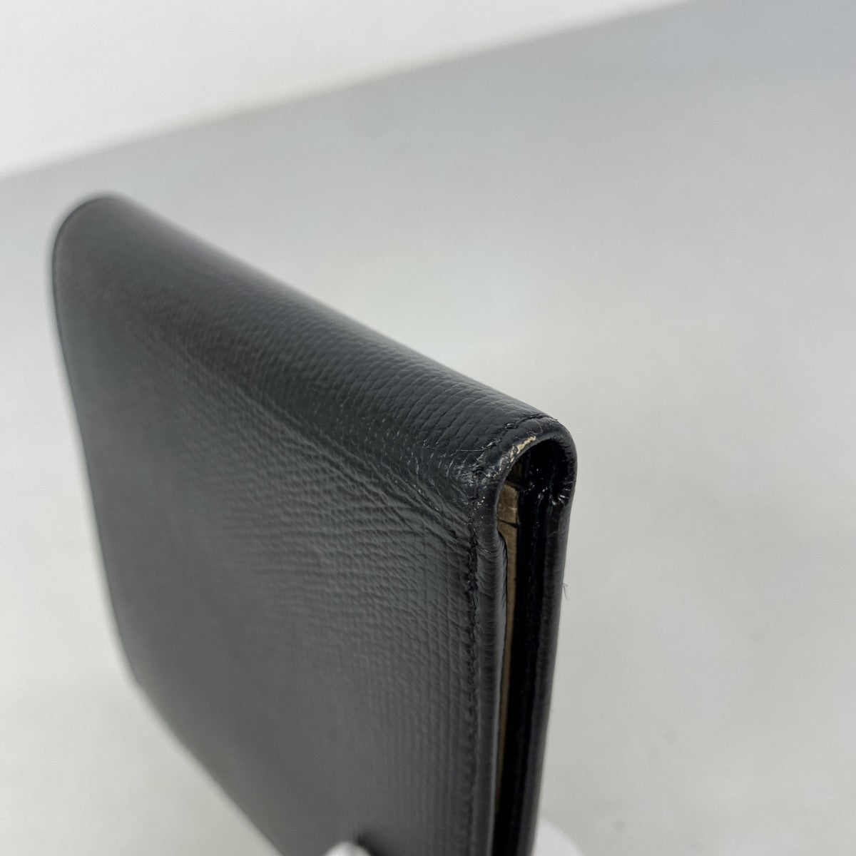 【6fc3263-k】シャネル 財布 ココボタン レザー ブラック シルバー金具【中古】レディース