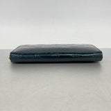 【6fc3279-k】ルイヴィトン 長財布 ヴェルニ ジッピーウォレット M93722 ブルーニュイ【中古】メンズ レディース ユニセックス