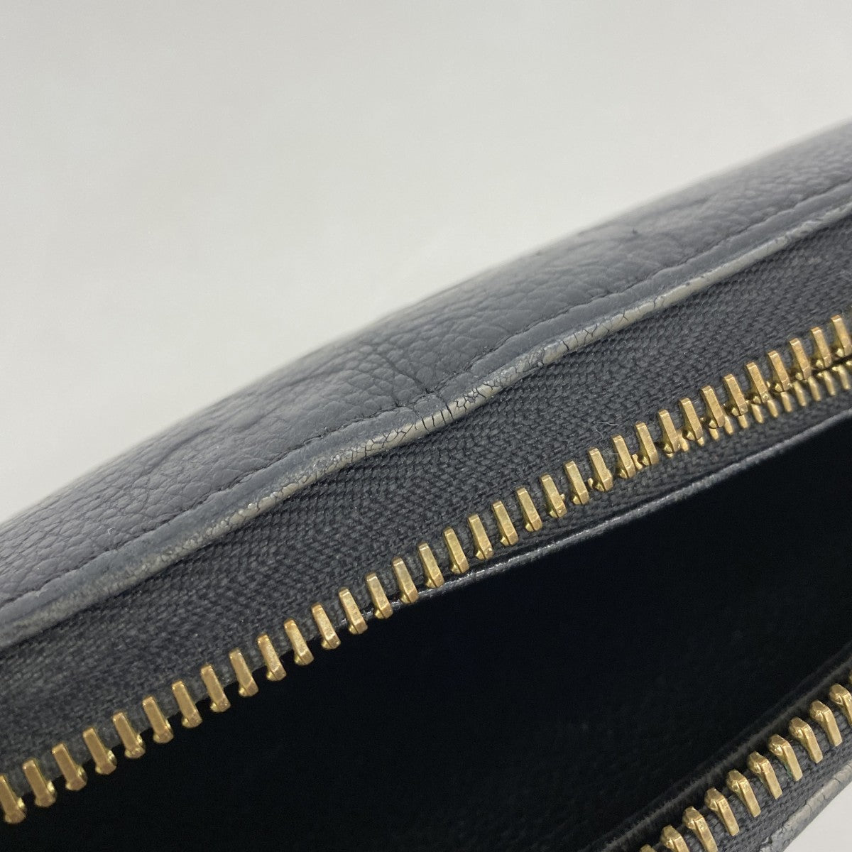 【6fc3287-k】ルイヴィトン 長財布 モノグラム・アンプラント ジッピーウォレット M61864 ノワール【中古】レディース