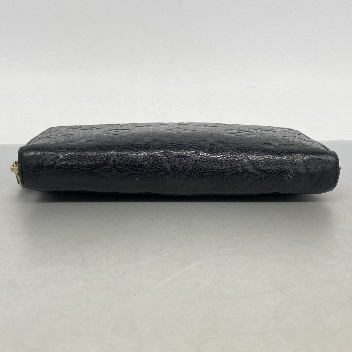 【6fc3287-k】ルイヴィトン 長財布 モノグラム・アンプラント ジッピーウォレット M61864 ノワール【中古】レディース