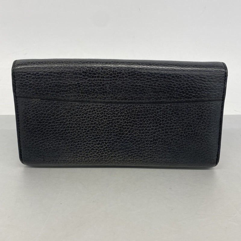 【6fc3290-k】ルイヴィトン 長財布 トリヨン ポルトフォイユカプシーヌ M61248 ノワール【中古】レディース