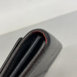 【6fc3290-k】ルイヴィトン 長財布 トリヨン ポルトフォイユカプシーヌ M61248 ノワール【中古】レディース