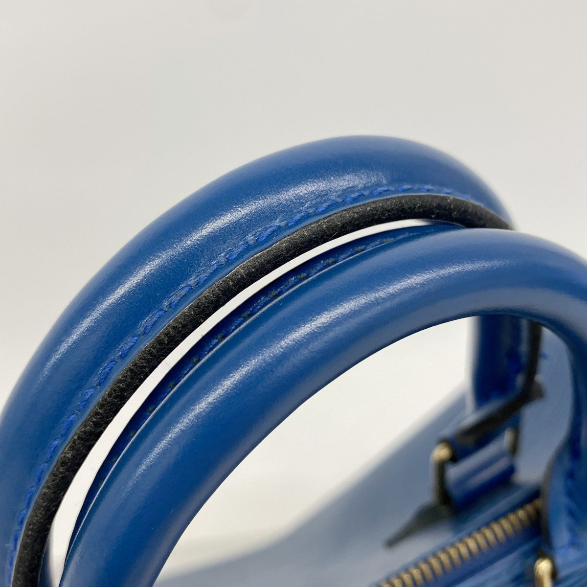 【6fc3293】ルイヴィトン ハンドバッグ エピ スピーディ25 M43015 トレドブルー【中古】レディース