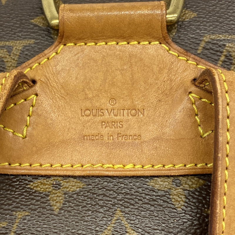 【6fc3295】ルイヴィトン リュック・デイパック モノグラム モンスリMM M51136 ブラウン【中古】レディース